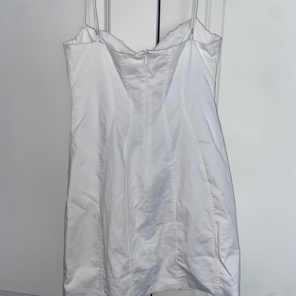 ZARA White Mini Dress - Picture 3 of 4